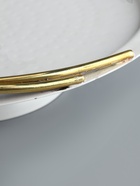 УЦЕНКА Фруктовница «Белые цветы каллы» белая с золотом нержавеющая сталь 25×26×7.5 см - Фото 7