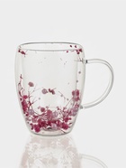 Набор кружек с двойными стенками «Сухоцвет. Бусы», 350 мл, 2 шт., стекло, прозрачный  (артикул 10971713)  большой выбор товаров оптом и в розницу по низким ценам с доставкой