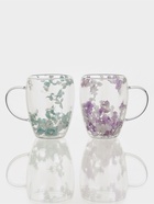 Набор кружек с двойными стенками «Сухоцвет», 350 мл, 2 шт., стекло, прозрачный  (артикул 10971714)  большой выбор товаров оптом и в розницу по низким ценам с доставкой