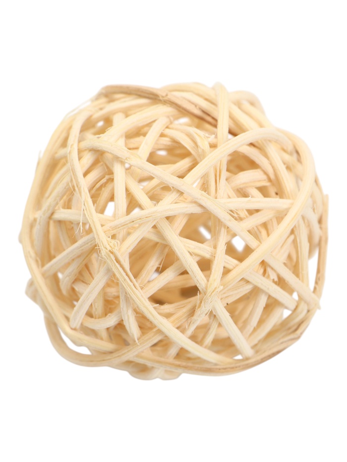 Игрушка для грызунов, погрызушка «Ротанг», 5 см - Фото 1