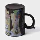 УЦЕНКА Кружка с крышкой и керамическим ситом "Девушка с книгой" 350 мл, 12х8,3х14 см - Фото 8