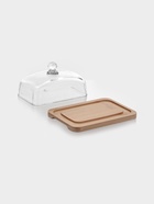 УЦЕНКА Масленка на бамбуковой подставке, 17.8×13×10 см - Фото 4