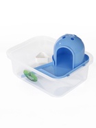 Клетка-переноска для грызунов "Пижон" с наполнением, 27 х 18 х 20 см, прозрачная - фото 809644949