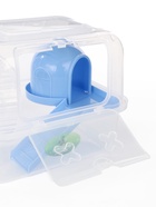 Клетка-переноска для грызунов "Пижон" с наполнением, 27 х 18 х 20 см, прозрачная - фото 809644951