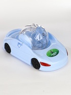 Шар для грызунов на подвижном основании "Машинка", 29,5 х 16 х 13 см, прозрачный/синий 10953995