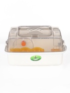 Клетка для грызунов с наполнением «Пижон», 33×21×19 см, прозрачная, белая - Фото 2