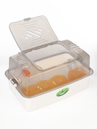 Клетка для грызунов с наполнением «Пижон», 33×21×19 см, прозрачная, белая - Фото 5