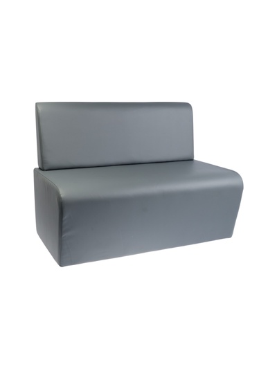 УЦЕНКА Диван «Лачи» Экокожа серая