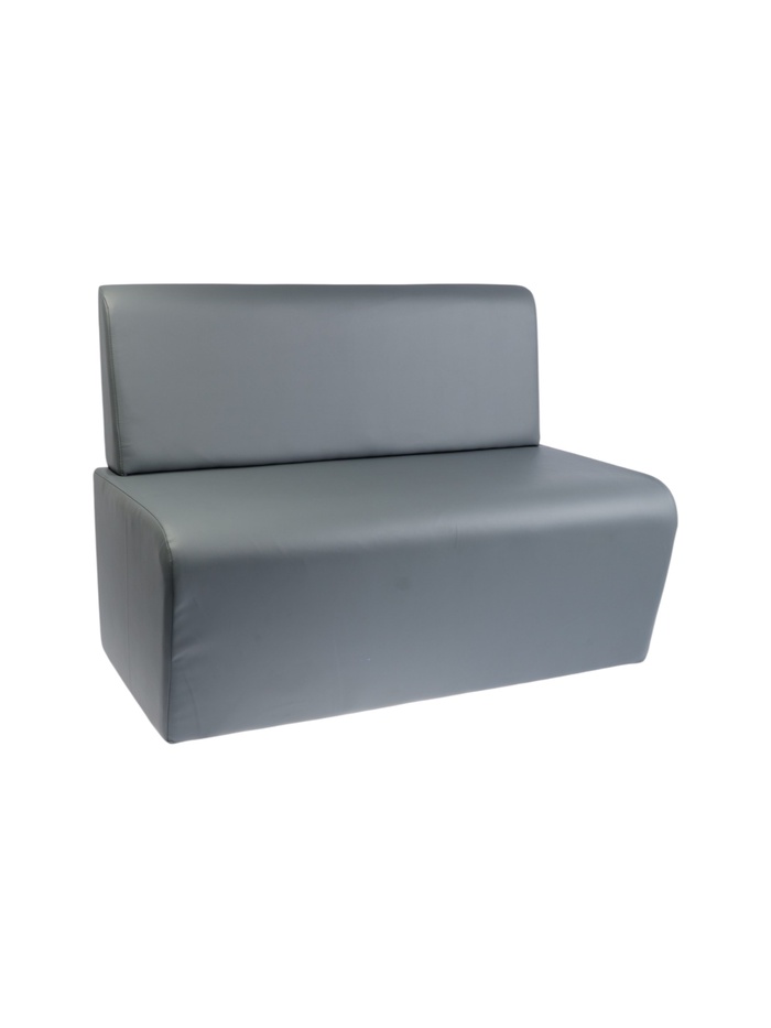 УЦЕНКА Диван «Лачи» Экокожа серая - Фото 1