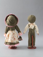 УЦЕНКА Кукла коллекционная парочка «Марина и Паша, зелёный наряд с цветами» набор 2 шт. 40 см 98548 - Фото 4