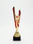 Кубок 187 С, наградная фигура, золото, подставка мрамор, 37×8.5×8.5 см  (артикул 10952116)  большой выбор товаров оптом и в розницу по низким ценам с доставкой