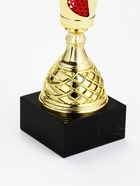 Кубок 187 С, наградная фигура, золото, подставка мрамор, 37×8.5×8.5 см  (артикул 10952116)  большой выбор товаров оптом и в розницу по низким ценам с доставкой