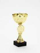 Кубок 188 K, наградная фигура, золото, подставка мрамор, 16.5×8×8 см  (артикул 10952117)  большой выбор товаров оптом и в розницу по низким ценам с доставкой
