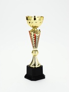 Кубок 189С, наградная фигура, золото, подставка пластик, 27.5×8×8 см  (артикул 10952118)  большой выбор товаров оптом и в розницу по низким ценам с доставкой