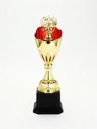 Кубок 194, наградная фигура, золото, подставка пластик, 41×13×13 см  (артикул 10952121)  большой выбор товаров оптом и в розницу по низким ценам с доставкой