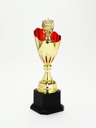Кубок 194, наградная фигура, золото, подставка пластик, 41×13×13 см  (артикул 10952121)  большой выбор товаров оптом и в розницу по низким ценам с доставкой