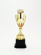 Кубок 194, наградная фигура, золото, подставка пластик, 41×13×13 см  (артикул 10952121)  большой выбор товаров оптом и в розницу по низким ценам с доставкой