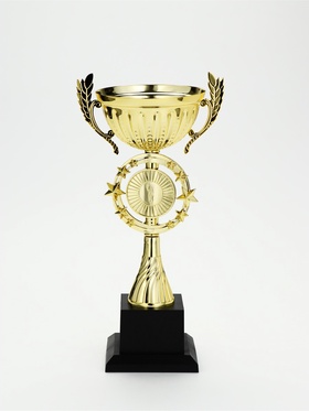 Кубок 192С, наградная фигура, золото, подставка пластик, 32.5×12×16.5 см  (артикул 10952122)  большой выбор товаров оптом и в розницу по низким ценам с доставкой