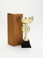 Кубок 192С, наградная фигура, золото, подставка пластик, 32.5×12×16.5 см  (артикул 10952122)  большой выбор товаров оптом и в розницу по низким ценам с доставкой