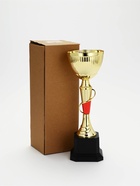 Кубок 195С, наградная фигура, золото, подставка пластик, 29.5×10×10 см  (артикул 10952126)  большой выбор товаров оптом и в розницу по низким ценам с доставкой