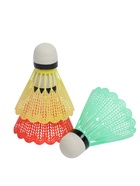 УЦЕНКА Набор воланов для бадминтона, 3 шт., пластик, в тубе, МИКС - Фото 3