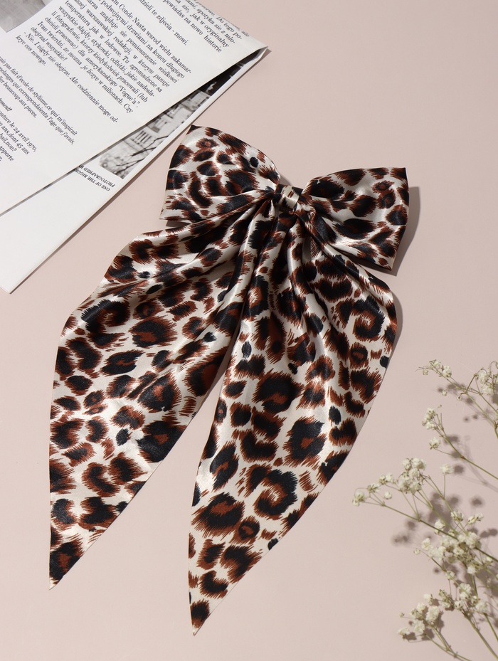 Заколка - автомат для волос QF «Джулия», 17×13 см, лео - Фото 1