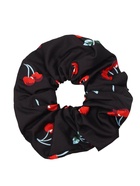 Резинка для волос QF «Орбита гранд» вишенки, 15 см, чёрная  (артикул 10956898)  большой выбор товаров оптом и в розницу по низким ценам с доставкой