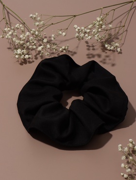 Резинка для волос QF «Орбита гранд» классик, 14 см, чёрный  (артикул 10956902)  большой выбор товаров оптом и в розницу по низким ценам с доставкой