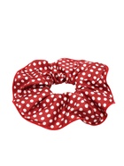 Резинка для волос QF «Орбита гранд» горох, 15 см, бело-красная - Фото 3