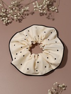 Резинка для волос QF «Орбита гранд» горох, 13 см, молочная  (артикул 10956906)  большой выбор товаров оптом и в розницу по низким ценам с доставкой