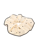 Резинка для волос QF «Орбита гранд» горох, 13 см, молочная  (артикул 10956906)  большой выбор товаров оптом и в розницу по низким ценам с доставкой