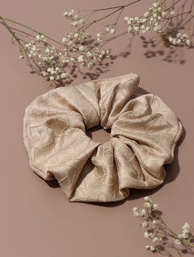 Резинка для волос QF «Орбита гранд» грация, 16 см, светло-коричневая  (артикул 10956907)  большой выбор товаров оптом и в розницу по низким ценам с доставкой