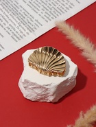 Крабик для волос «Лейла море» ракушка галант, 5.5 см, золотистый  (артикул 10959991)  большой выбор товаров оптом и в розницу по низким ценам с доставкой