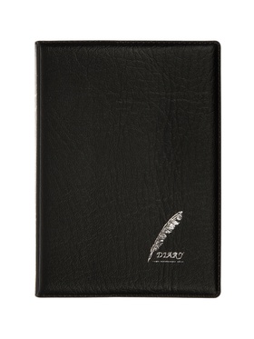 Набор записных книжек «Перо» в клетку, 2 штуки, А7, 70 листов, чёрные