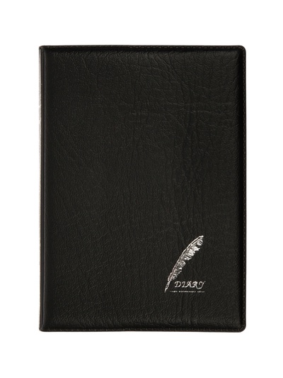 Набор записных книжек «Перо» в клетку, 2 штуки, А7, 70 листов, чёрные