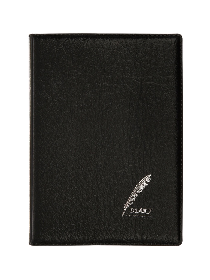 Набор записных книжек «Перо» в клетку, 2 штуки, А7, 70 листов, чёрные - Фото 1