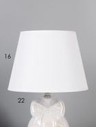 Лампа настольная «Шар с бантом», E27, 40 Вт, бежевый перламутр, 22×22×33.5 см - Фото 3