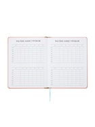 Дневник школьный 1-11 класс, ляссе, обложка искусственная кожа, с резинкой для ручки, бежевый - Фото 7