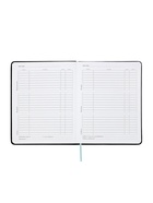 Дневник школьный 1-11 класс, ляссе, обложка искусственная кожа, с хлястиком, чёрный - Фото 9