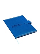 Дневник школьный 1-11 класс, ляссе, обложка искусственная кожа, с хлястиком, синий - Фото 2