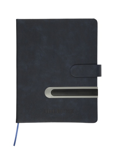 Дневник школьный 1-11 класс, ляссе, обложка искусственная кожа, с хлястиком, с ручкой, серый