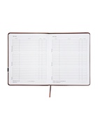 Дневник школьный 1-11 класс, ляссе, обложка искусственная кожа, с хлястиком, с ручкой, коричневый  (артикул 10969067)  большой выбор товаров оптом и в розницу по низким ценам с доставкой