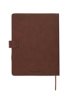 Дневник школьный 1-11 класс, ляссе, обложка искусственная кожа, с хлястиком, с ручкой, коричневый - Фото 13