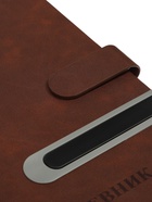 Дневник школьный 1-11 класс, ляссе, обложка искусственная кожа, с хлястиком, с ручкой, коричневый - Фото 4