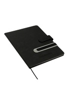 Дневник школьный 1-11 класс, ляссе, обложка искусственная кожа, с хлястиком, с ручкой, чёрный - Фото 2