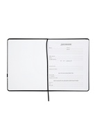 Дневник школьный 1-11 класс, ляссе, обложка искусственная кожа, с хлястиком, с ручкой, чёрный - Фото 8