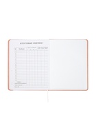 Дневник школьный «Сердечки» 1-11 класс, ляссе, обложка искусственная кожа, персиковый - Фото 9