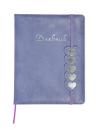 Дневник школьный «Сердечки» 1-11 класс, ляссе, обложка искусственная кожа - Фото 1