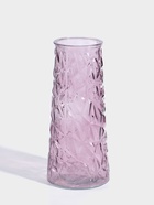 Ваза для цветов «Берт» 24×10.5 см, стекло, сиреневая - Фото 3