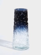 Ваза для цветов «Берт», 24×10.5 см, стекло, прозрачно-синяя  (артикул 10970049)  большой выбор товаров оптом и в розницу по низким ценам с доставкой